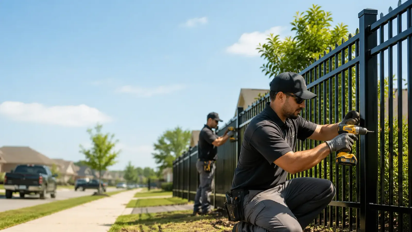 Metal Fence Installation in Winthrop, AR